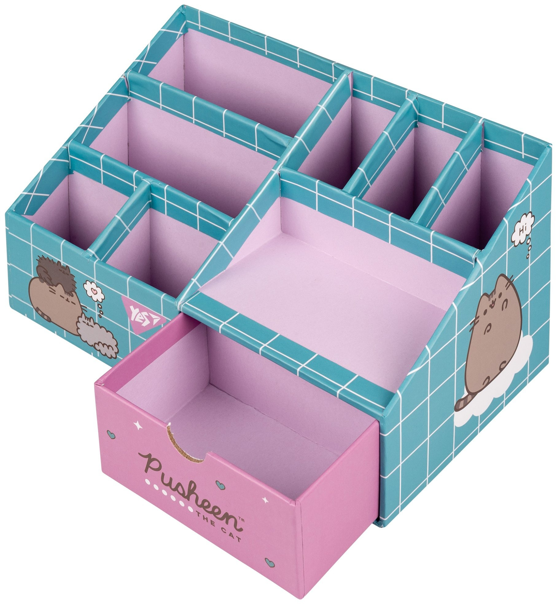 Організатор настільний Yes Pusheen 8 відділень картон (708222) фото3