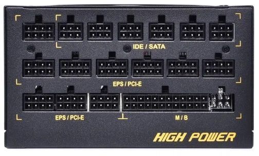 Блок живлення HighPower Rock Solid Pro 1650W 80+ Gold (RS-1650GD PRO) фото