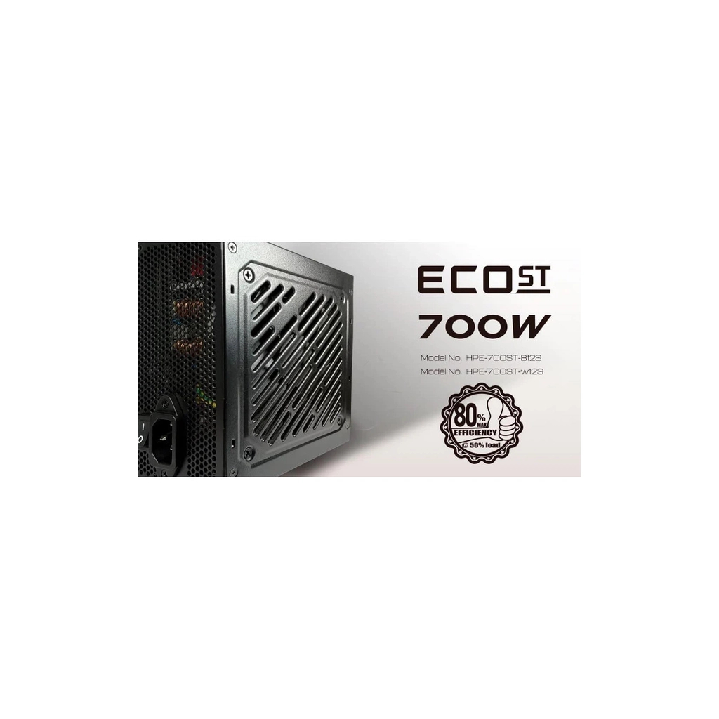 Блок живлення HighPower 700W (HPE-700ST-B12S) фото4