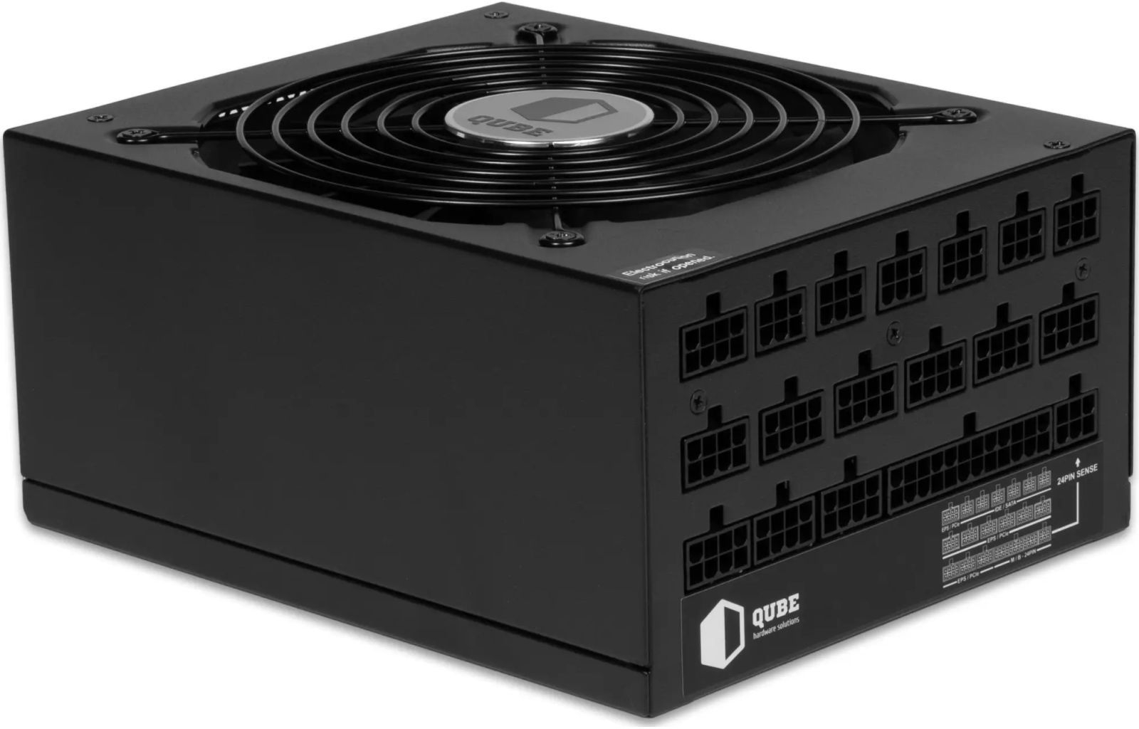 Блок живлення QUBE 1650W 80+ Gold (QBF-HP1-1650GD-14C) фото