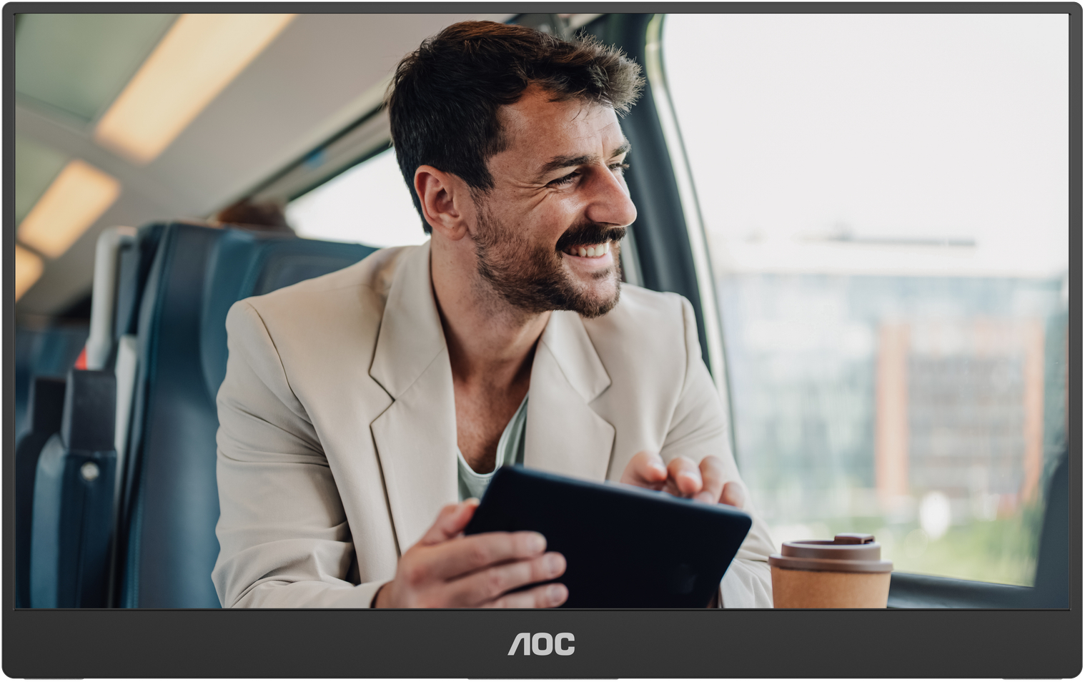 Монітор портативний 15.6" AOC 16T20E2 (16T20E2) фото2