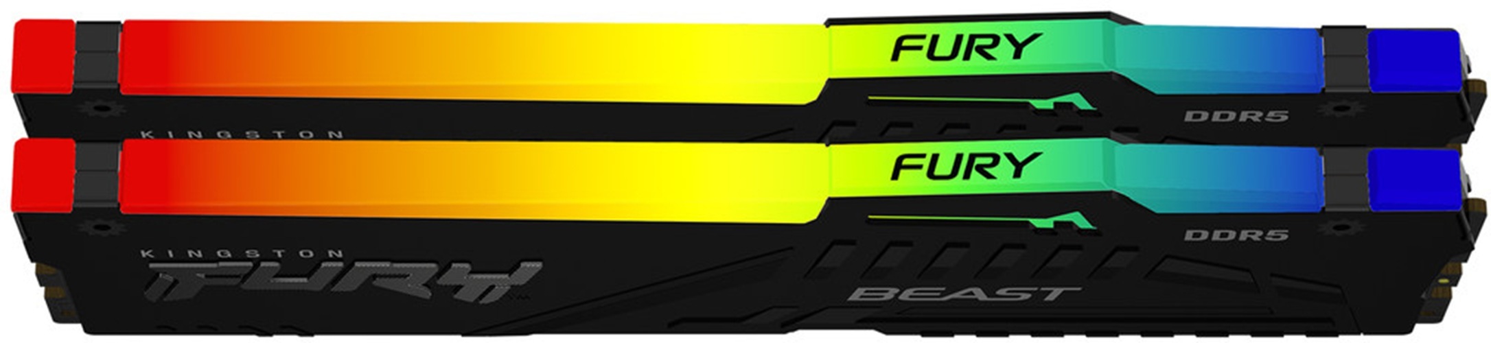 Память для ПК Kingston Fury Beast Black RGB DDR5 6000 32GB (2x16GB) (KF560C36BBE2AK2-32) фото5