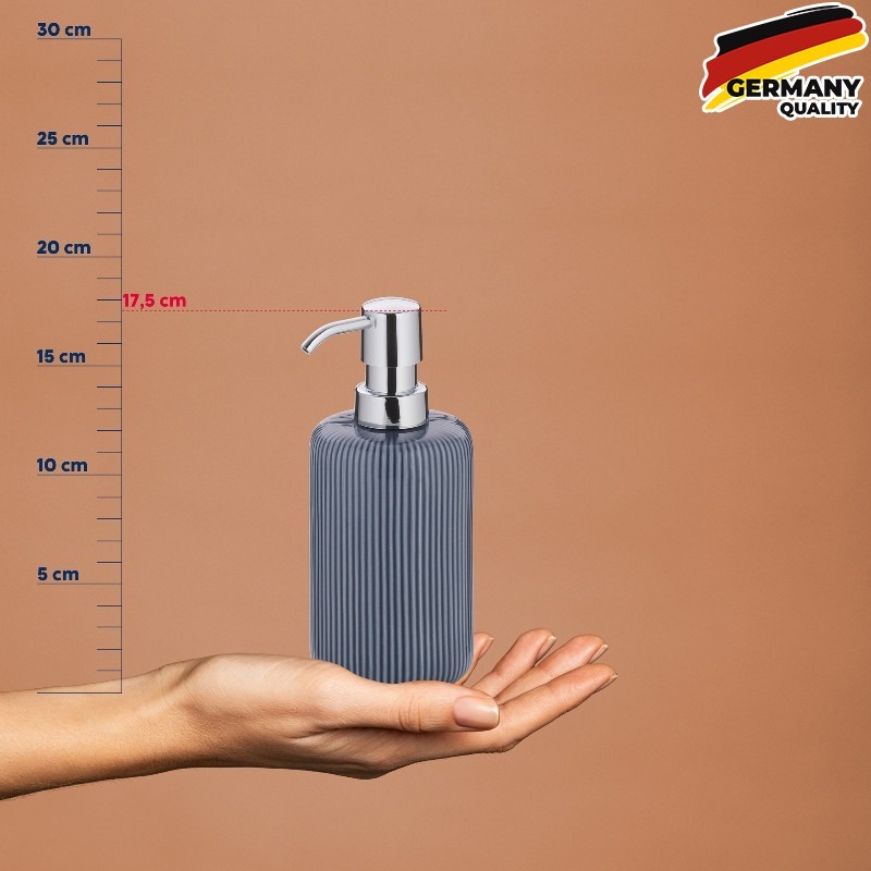 Дозатор для рідкого мила Kela Ava, димчасто-синій, 350 мл (24426) фото2