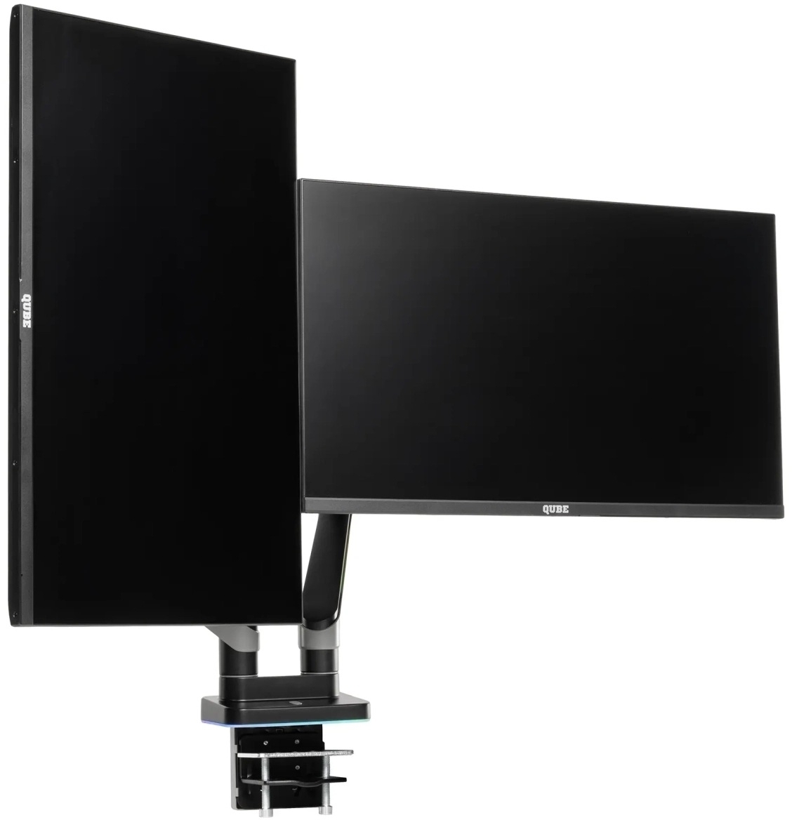Настільне кріплення для монітора Qube RGB3520GD до 2x35" 20kg max (RGB3520GD) фото