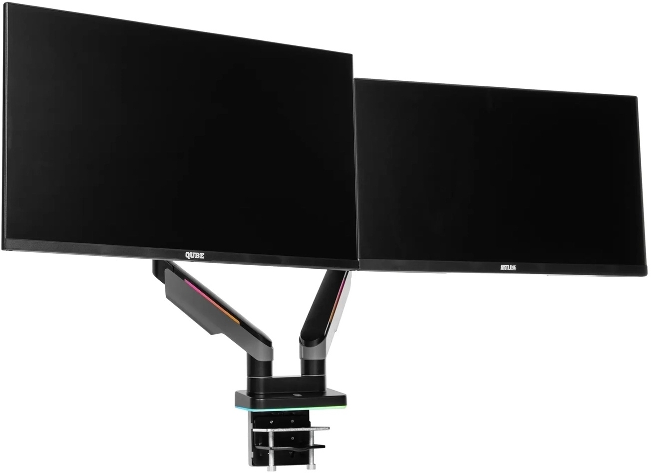 Настільне кріплення для монітора Qube RGB3520GD до 2x35" 20kg max (RGB3520GD) фото