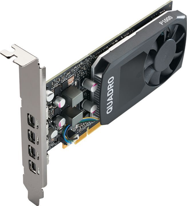 Видеокарта PNY Nvidia Quadro P1000V2 4GB (VCQP1000V2-SB) фото3