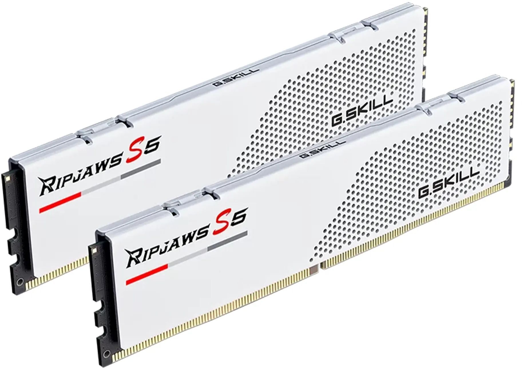 Память для ПК G.Skill DDR5-5200 32Gb (2x16GB) Ripjaws S5 White (F5-5200J4040A16GX2-RS5W) фото