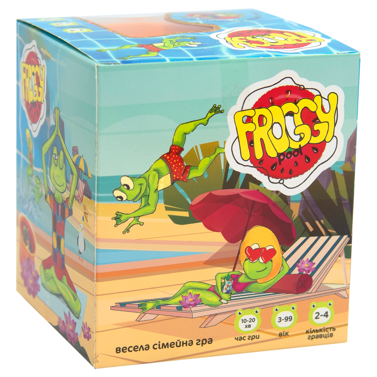Настільна гра 30352 (укр) Froggy Pool (30352) фото