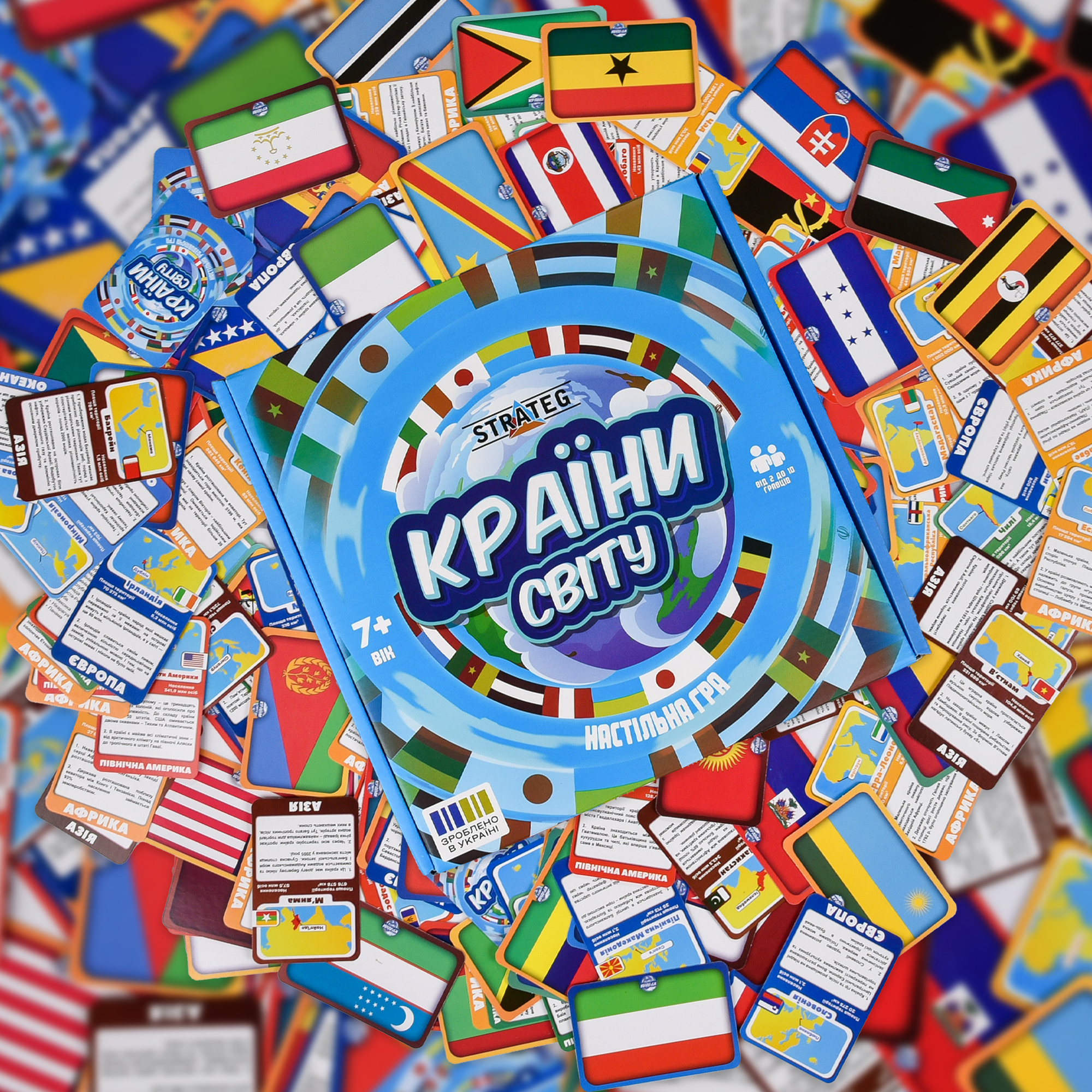 Настольная игра Strateg Страны мира (30952) фото7