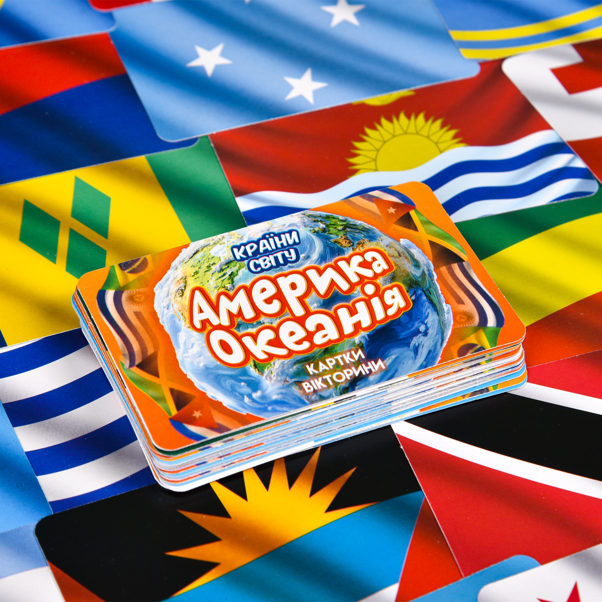 Настольная игра Стратег Страны мира Америка и Океания (31104) фото