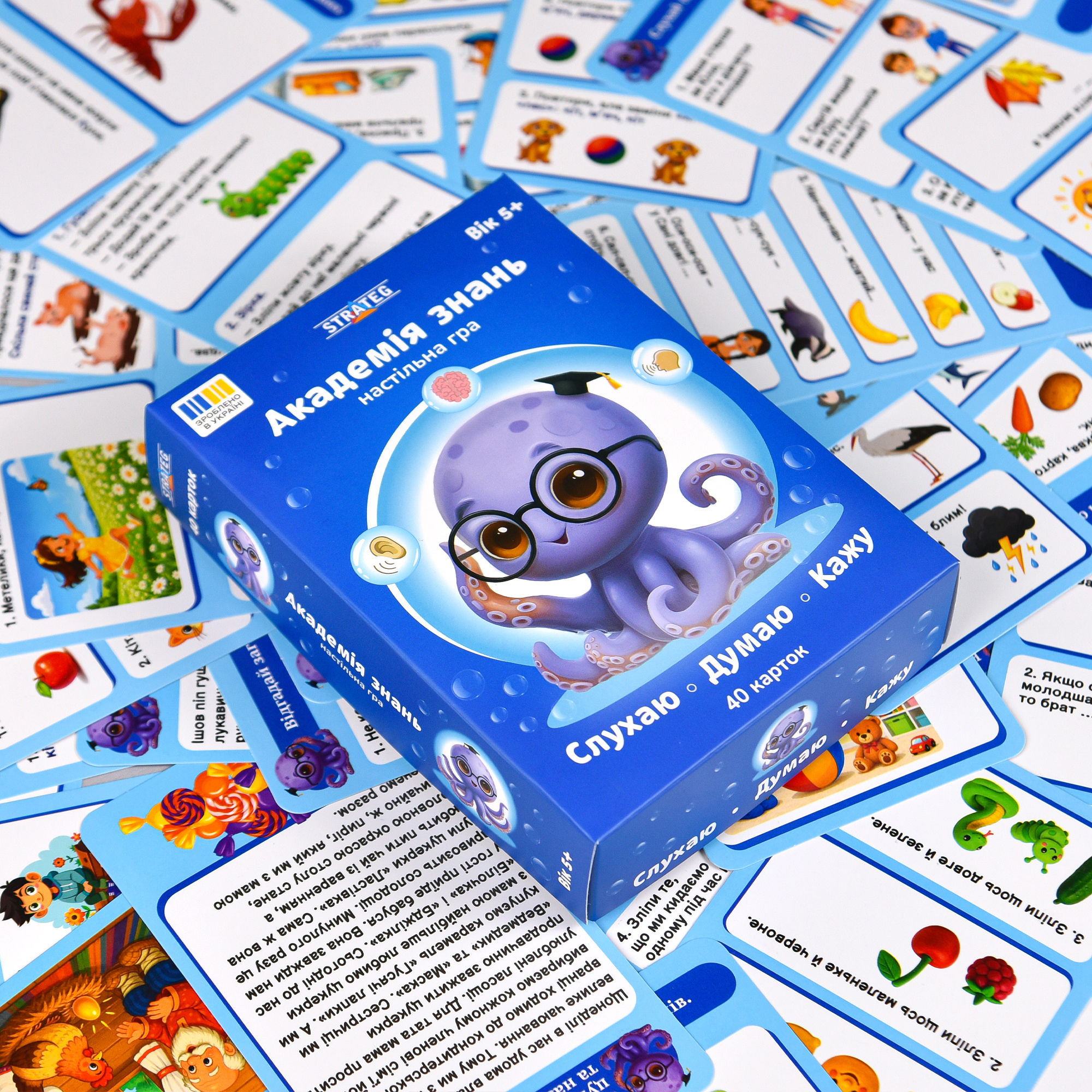 Настольная игра Strateg Академия знаний:Слушаю,Думаю,Говорю (31218) фото9