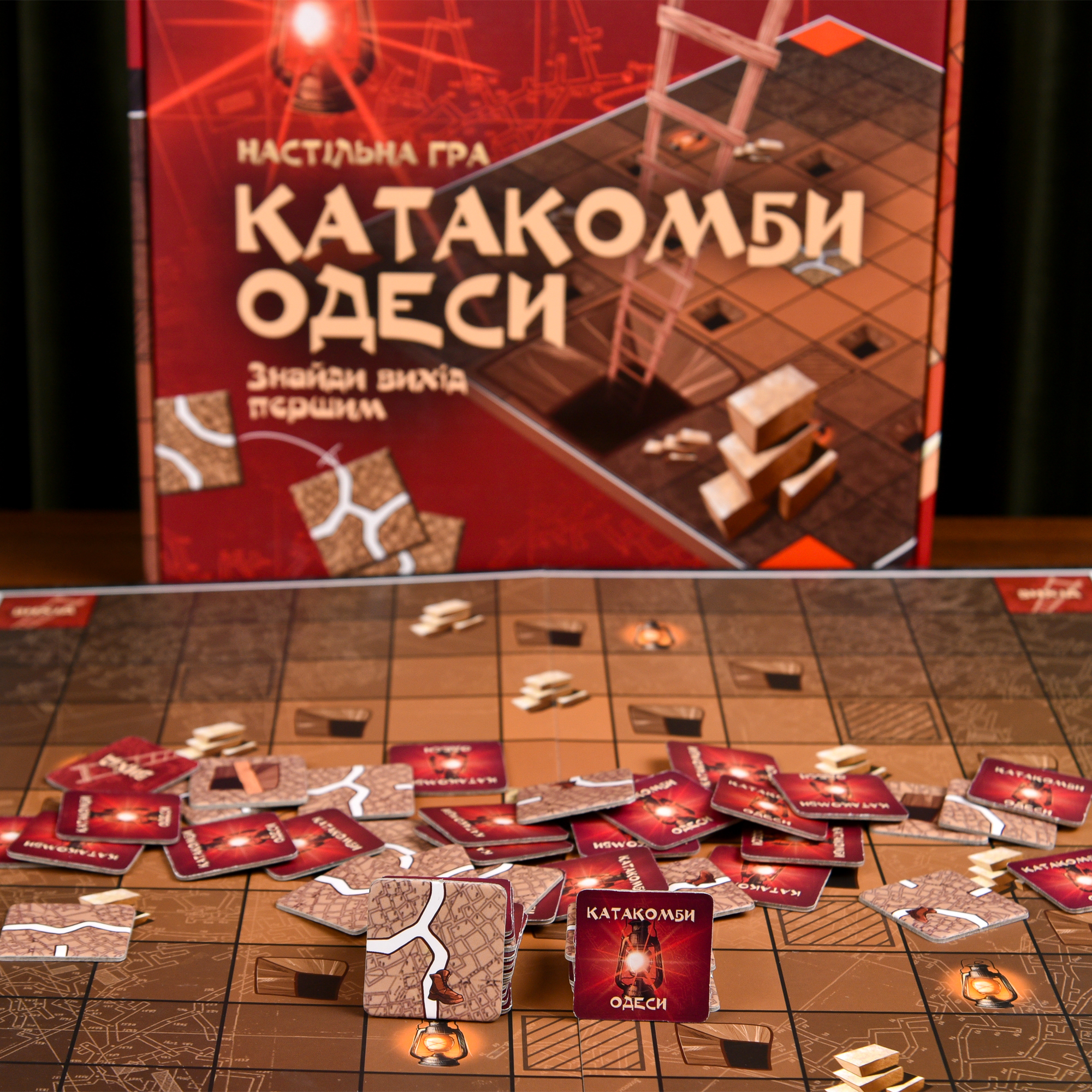Настольная игра Strateg Катакомбы Одессы развлекательная на украинском языке (30285) фото6