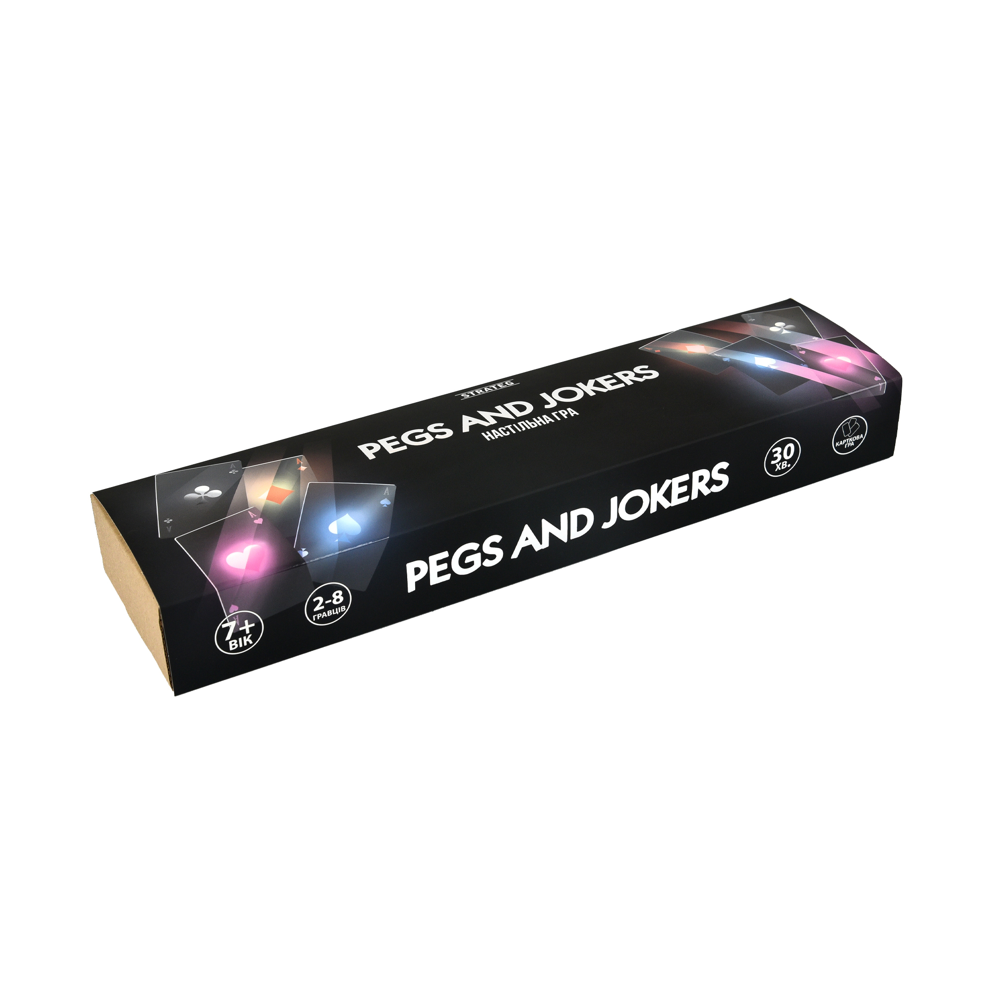 Настільна гра Pegs and Jokers Strateg українською мовою (30348) фото