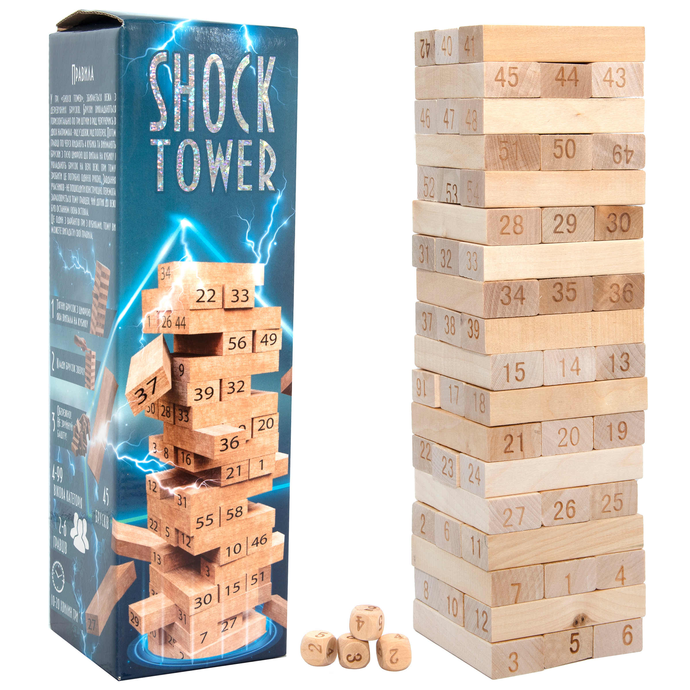 Розважальна гра 30858 (укр) Shock Tower (30858) фото