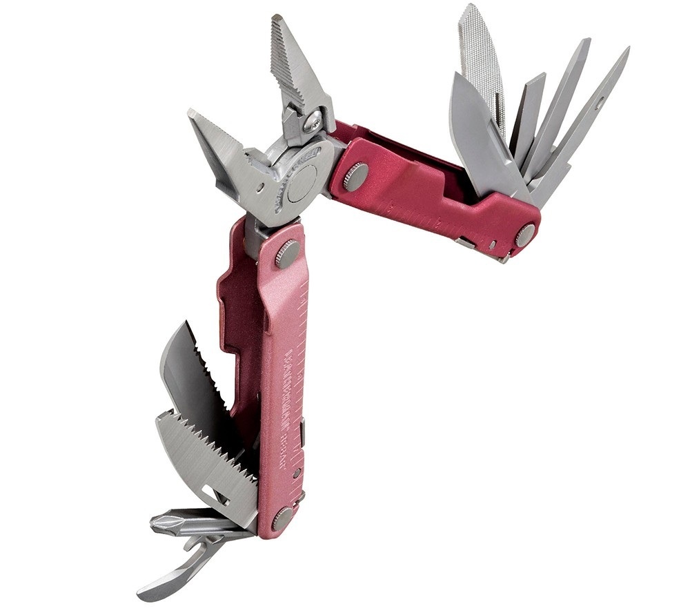 Мультиинструмент Leatherman Rebar Heathered Cranberry (833317) фото2