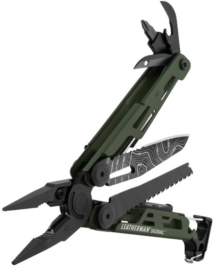Мультиинструмент Leatherman Signal Green Topo (832692) фото2