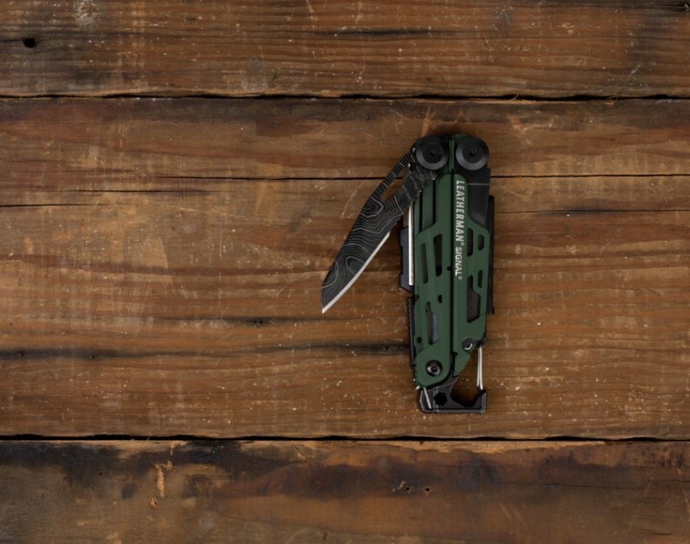 Мультиинструмент Leatherman Signal Green Topo (832692) фото4