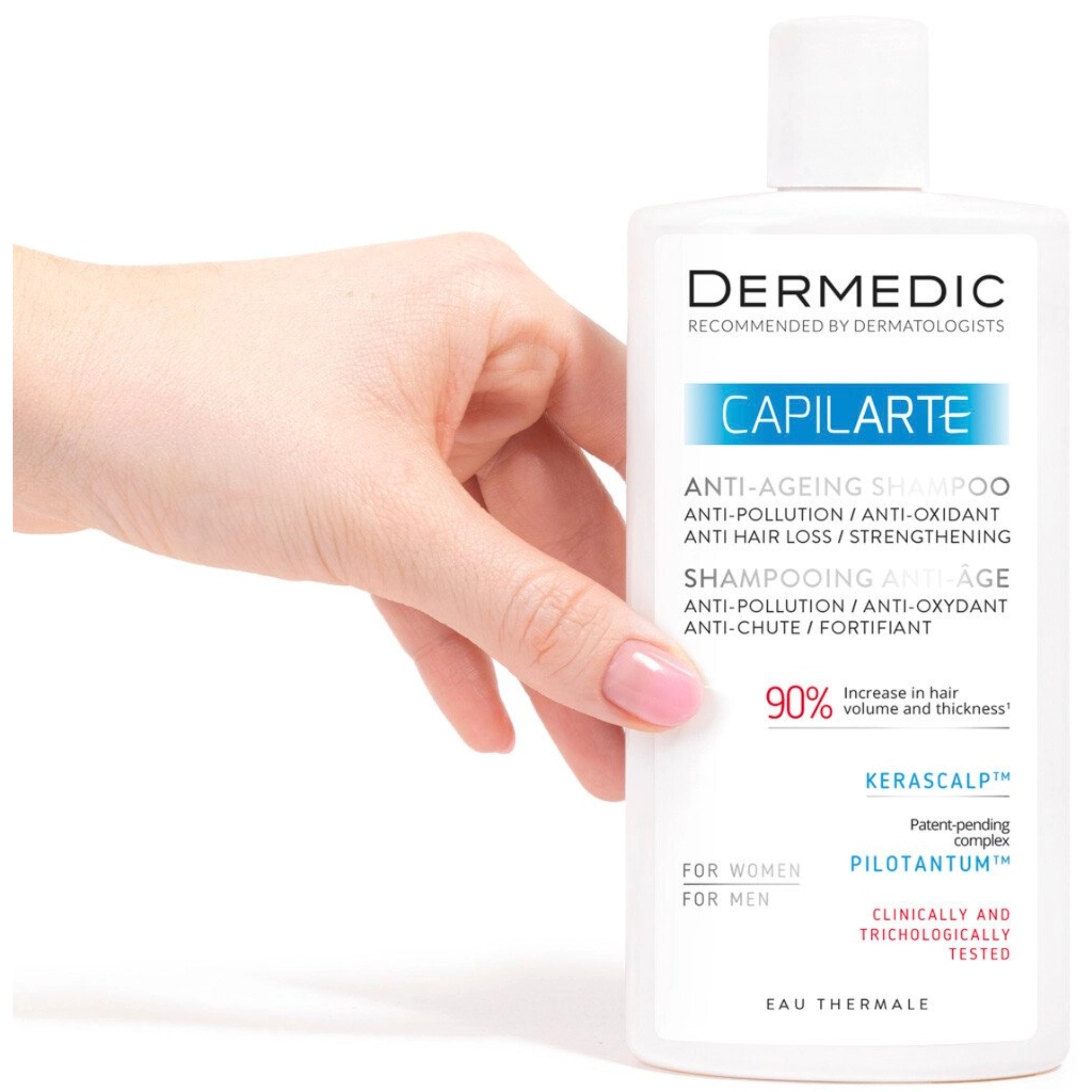 Шампунь Dermedic Capilarte Anti-Aging Антивіковий 300 мл (5901643177454) фото2