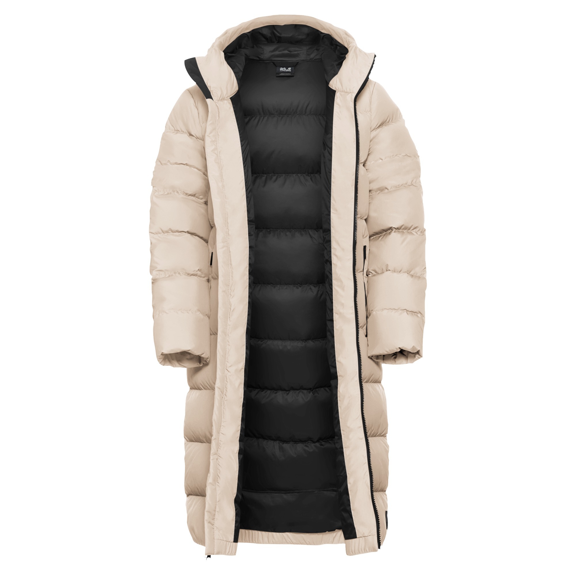 Пальто женское Jack Wolfskin Frozen Palace Coat W Rds 1204133_A0084 S бежевое фото8