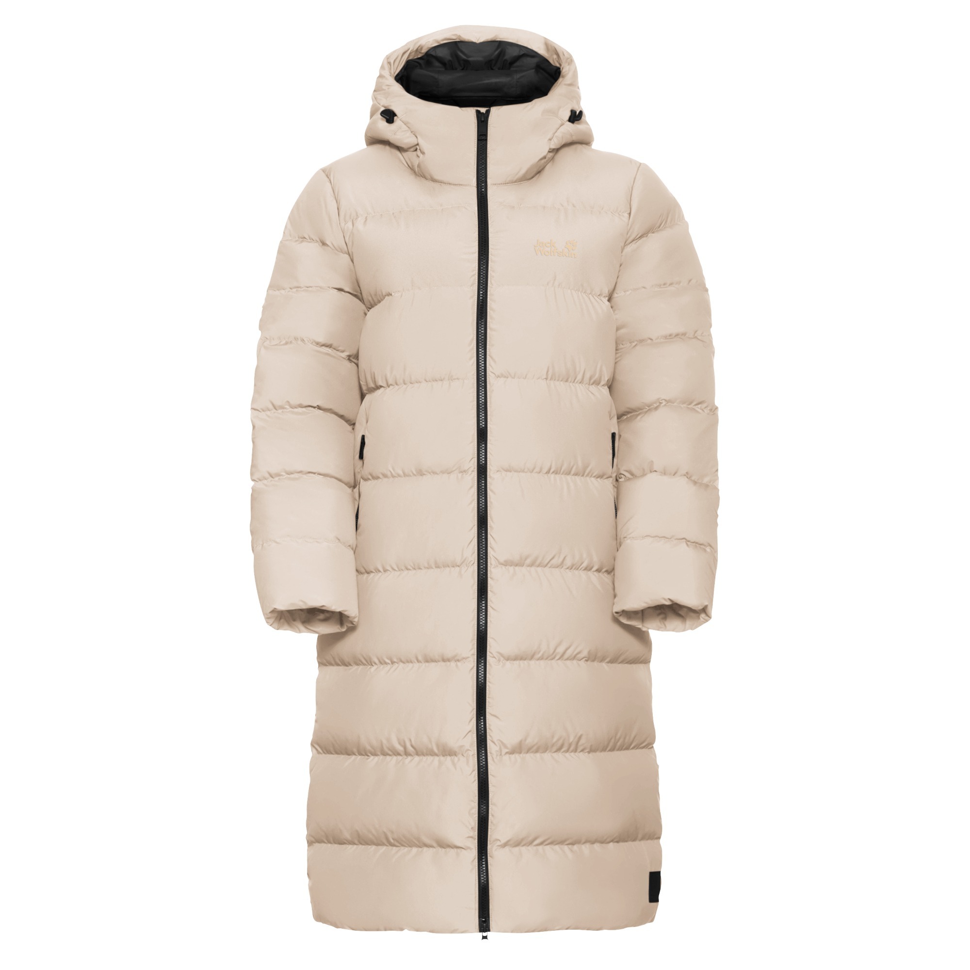 Пальто женское Jack Wolfskin Frozen Palace Coat W Rds 1204133_A0084 L бежевое фото7