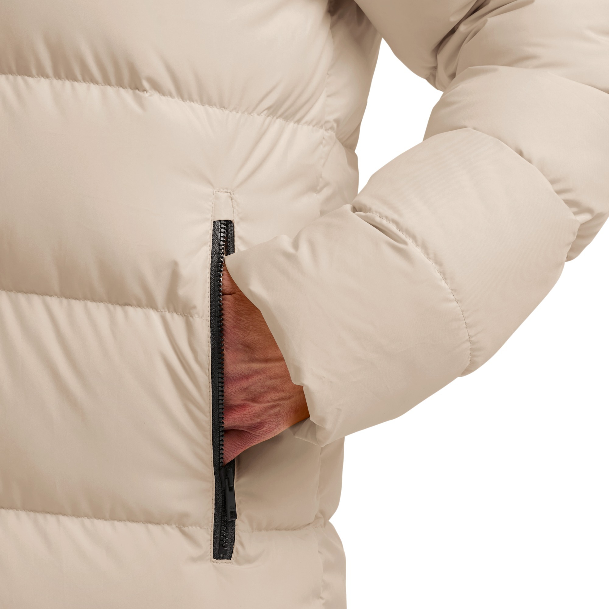 Пальто женское Jack Wolfskin Frozen Palace Coat W Rds 1204133_A0084 M бежевое фото5