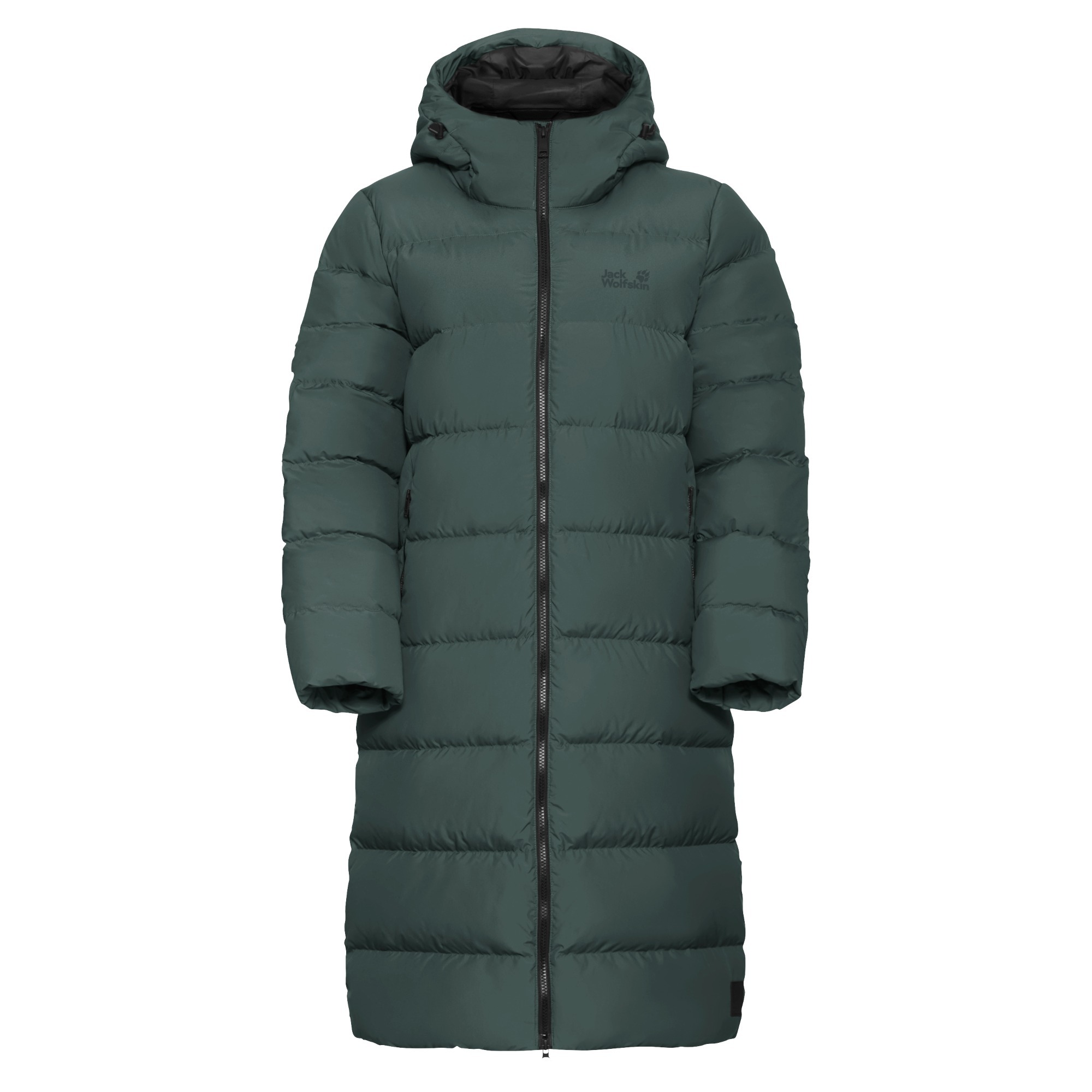 Пальто женское Jack Wolfskin Frozen Palace Coat W Rds 1204133_E0271 L темно-зеленое фото7