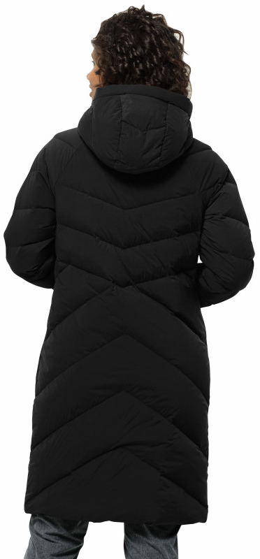 Полупальто женское Jack Wolfskin Marienplatz Coat W Rds 1206971_6000 L черное фото2