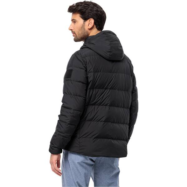 Пуховик мужской Jack Wolfskin Colonius Jkt M Rds 1207431_6000 S черный фото2