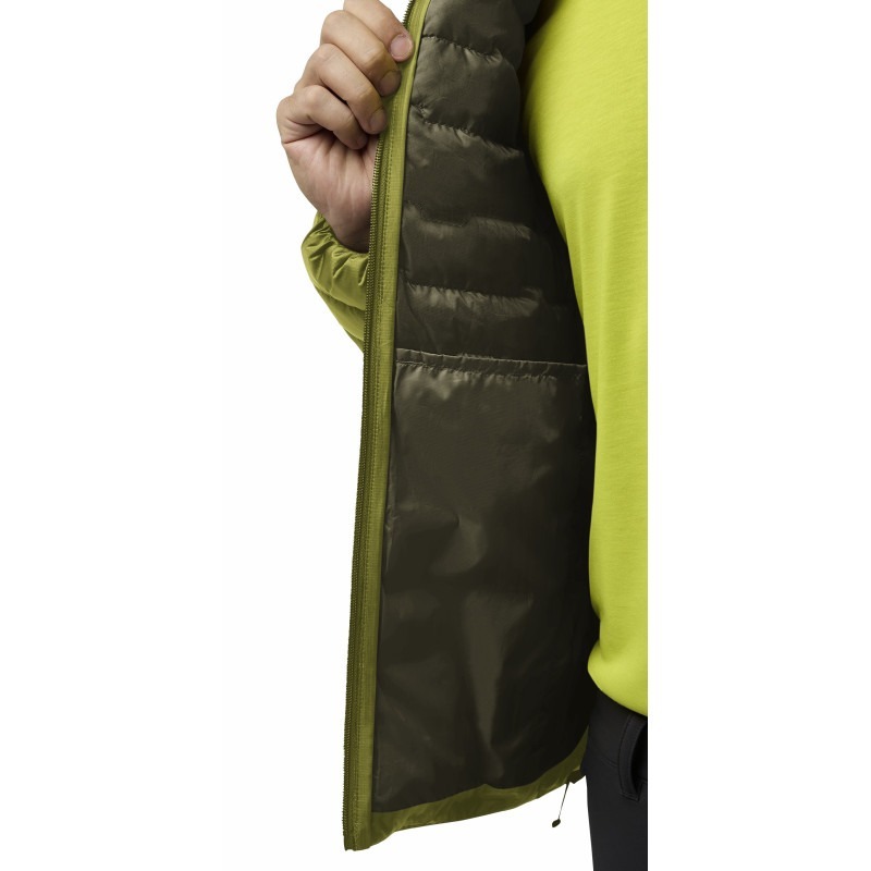 Куртка мужская Jack Wolfskin Passamani Down Hoody M Rds A61831_E0337 L зеленая фото4