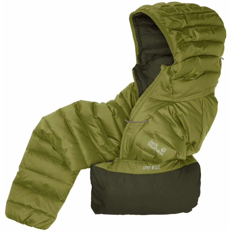 Куртка мужская Jack Wolfskin Passamani Down Hoody M Rds A61831_E0337 L зеленая фото5