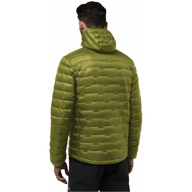 Куртка мужская Jack Wolfskin Passamani Down Hoody M Rds A61831_E0337 XL зеленая фото2