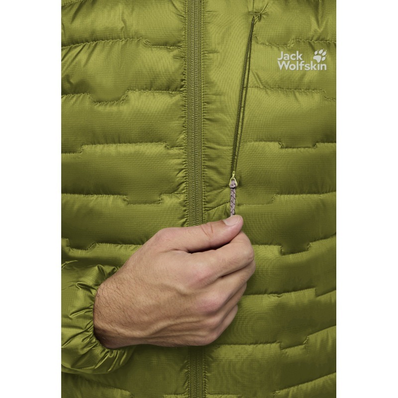 Куртка мужская Jack Wolfskin Passamani Down Hoody M Rds A61831_E0337 XL зеленая фото3