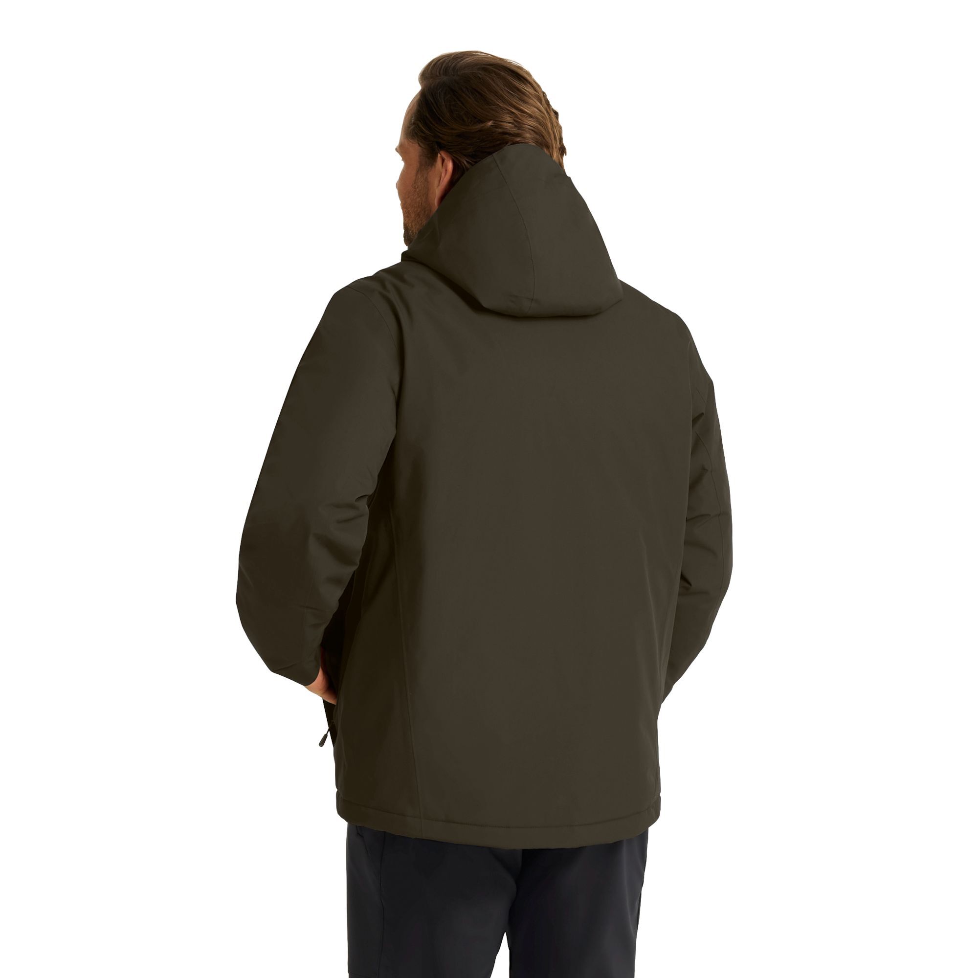 Куртка утепленная мужская Jack Wolfskin Wisper Ins Jkt M A61870_E0205 XL темно-серая фото2