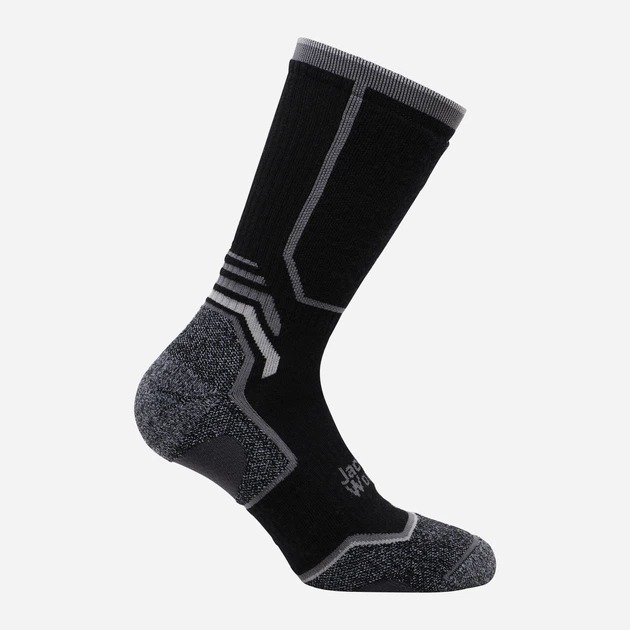 Носки Jack Wolfskin Trek Merino Sock Cl C A63861_6000 41-43 черные фото2