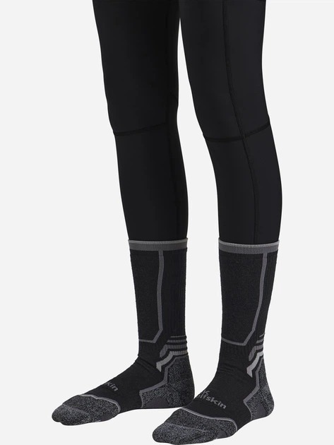 Носки Jack Wolfskin Trek Merino Sock Cl C A63861_6000 41-43 черные фото8