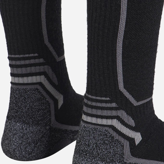 Носки Jack Wolfskin Trek Merino Sock Cl C A63861_6000 44-46 черные фото4