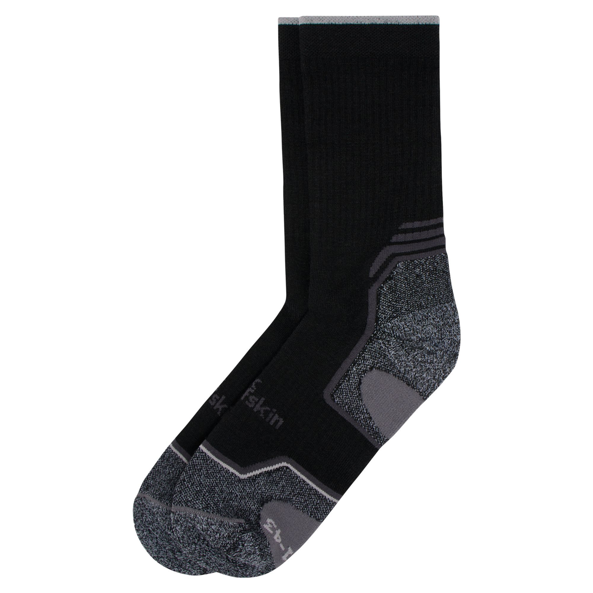 Носки Jack Wolfskin Hike Merino Sock Cl C A63862_6000 47-49 черные фото6