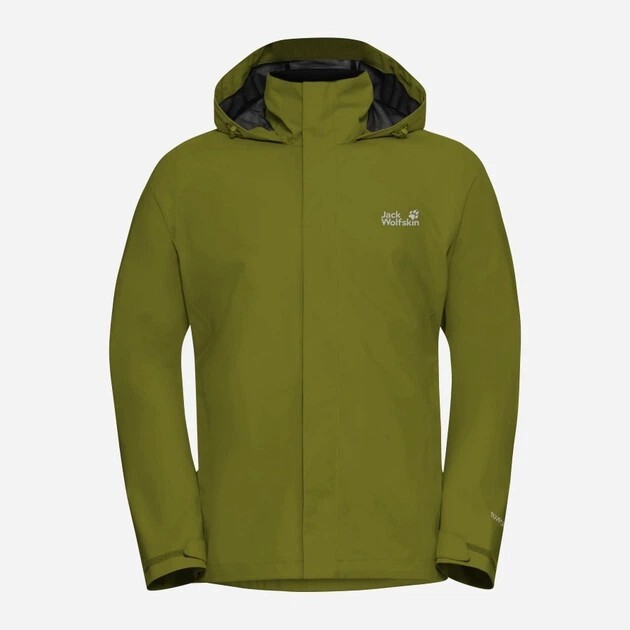 Вітровка чоловіча Jack Wolfskin Trailtime 2L Jkt M A63903_E0337 L зелена фото4