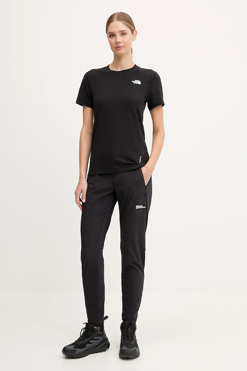 Штани жіночі Jack Wolfskin Hikeout Pants W A63927_6000 4 чорні фото2