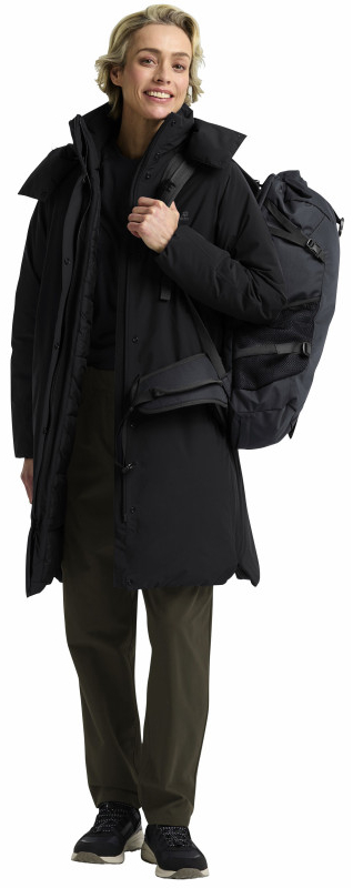 Полупальто женское Jack Wolfskin Frost Haven Coat W A65090_6000 L черное фото2