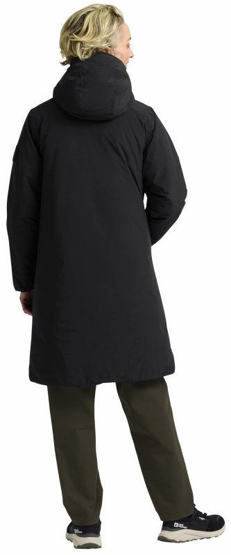 Полупальто женское Jack Wolfskin Frost Haven Coat W A65090_6000 XL черное фото3