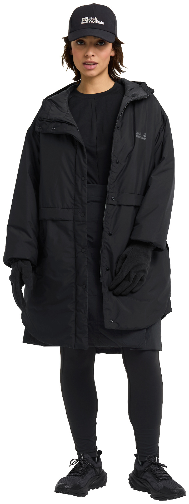 Перчатки Jack Wolfskin Real Stuff Glove A65444_6000 M черные фото7