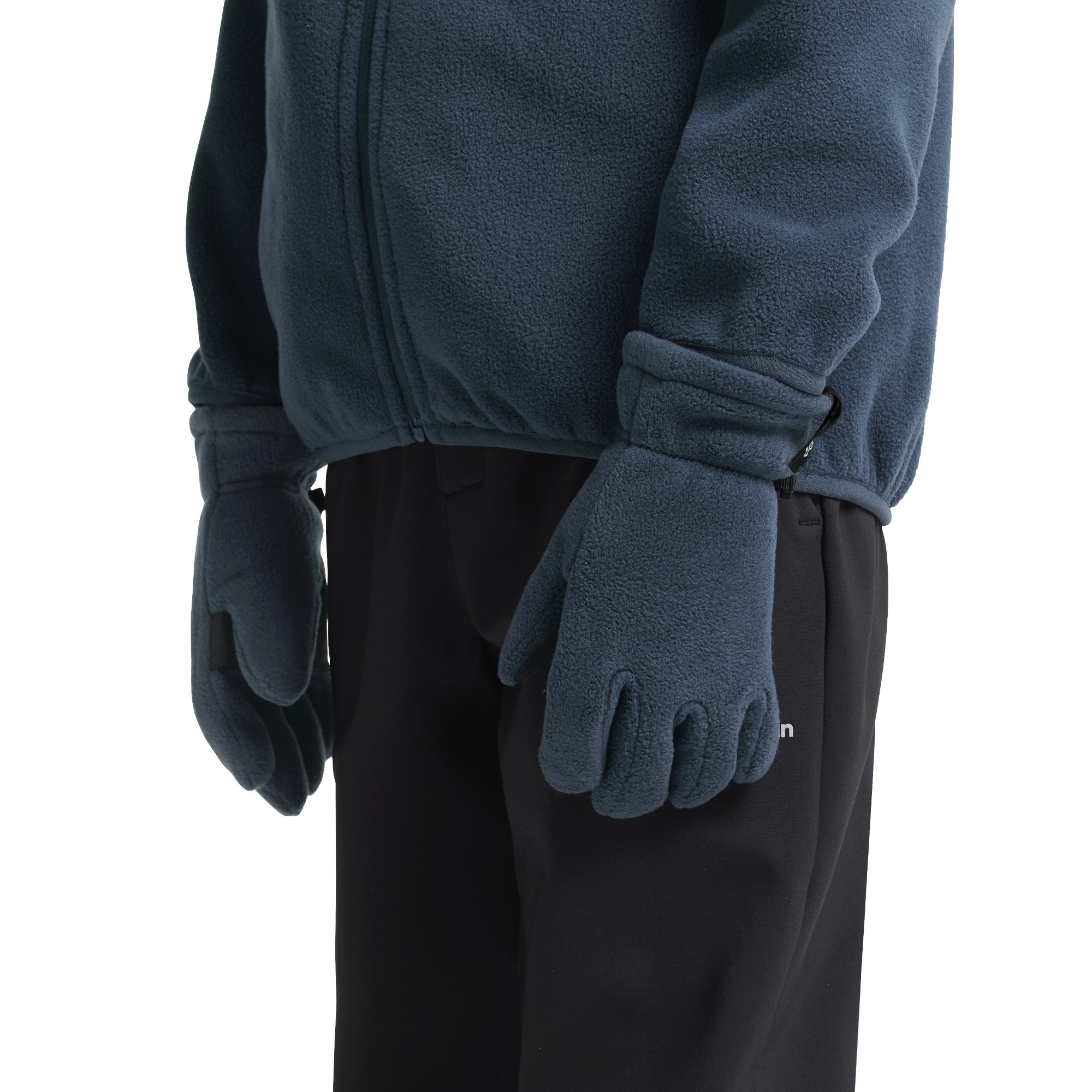Перчатки детские Jack Wolfskin Fleece Glove K A65445_C0412 S темно-синее фото7