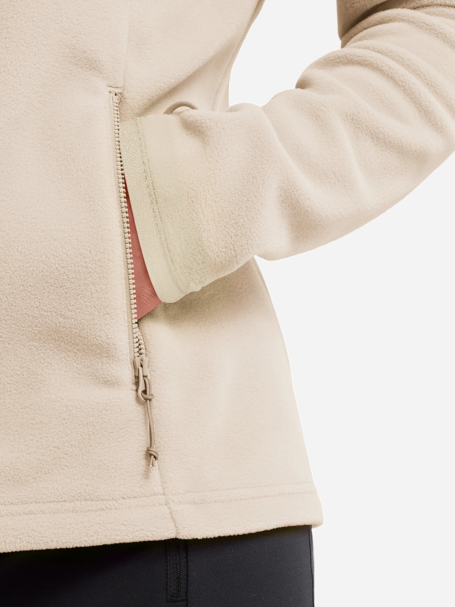 Фліс жіночий Jack Wolfskin Taunus 100 Fz W A65796_A0084 XS бежевий фото5