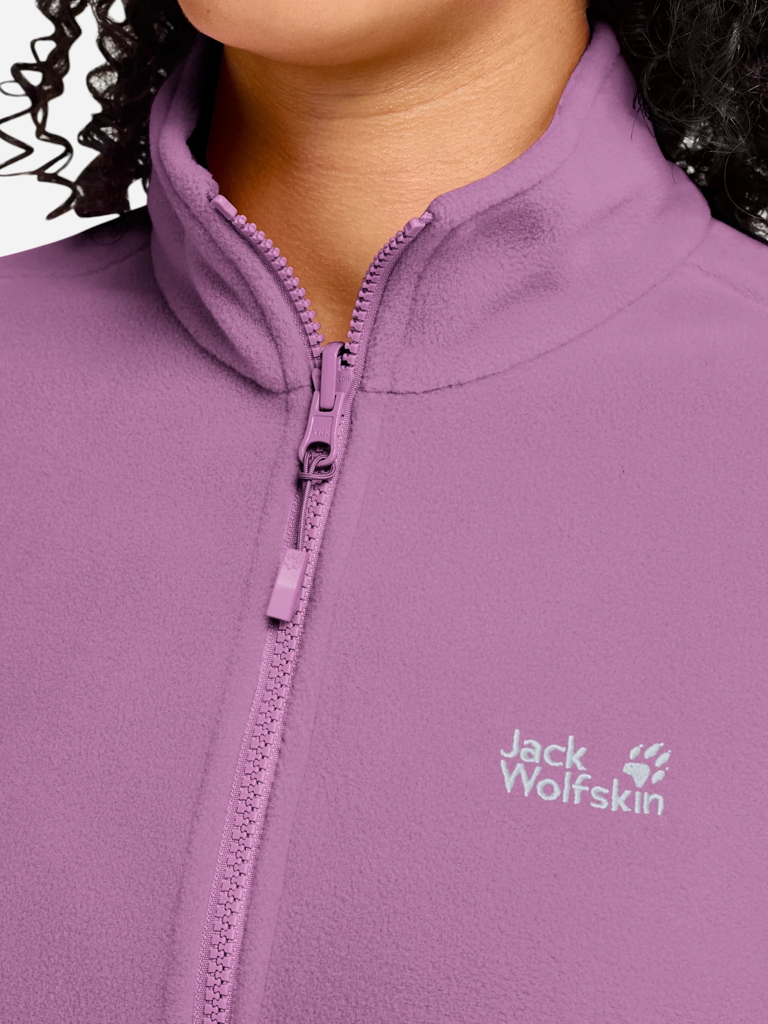 Фліс жіночий Jack Wolfskin Taunus 100 Fz W A65796_H0133 M фіолетовий фото5