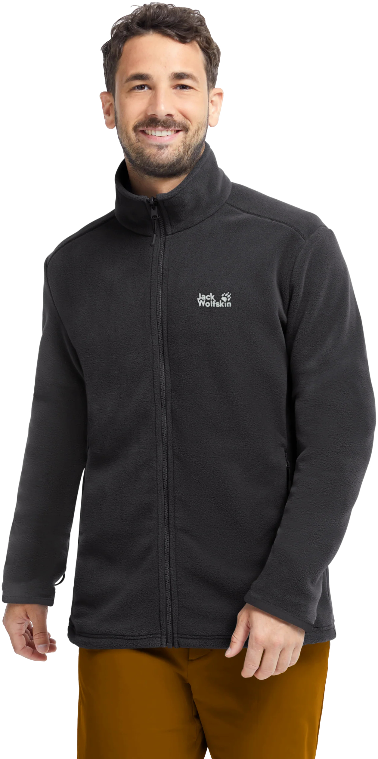 Флис мужской Jack Wolfskin Taunus 200 Fz M A65797_6000 S черный фото3
