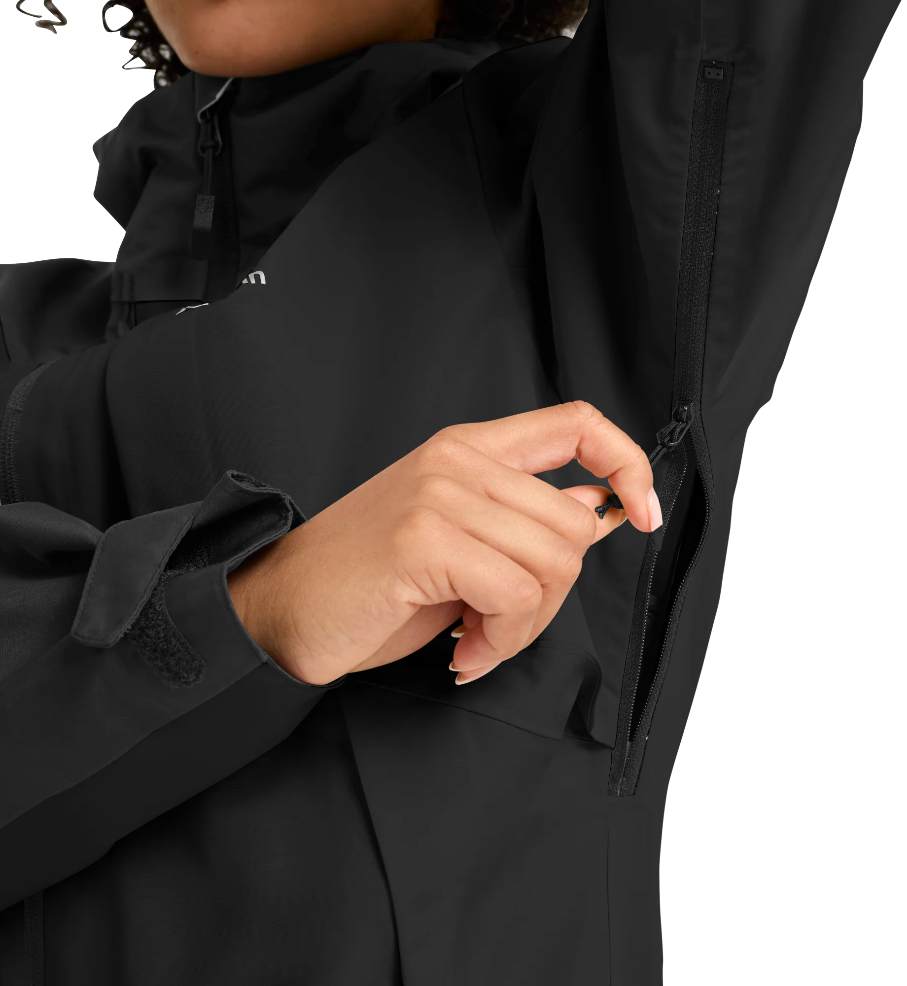 Ветревка женская Jack Wolfskin Flextrail 2L Jkt W A65804_6000 L чорная фото6