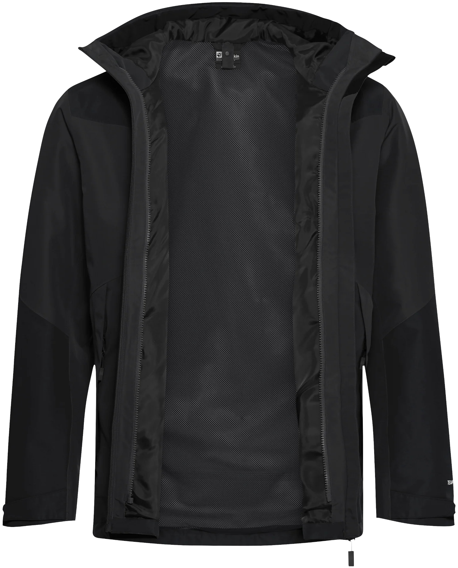 Вітровка чоловіча Jack Wolfskin Flextrail 2L Jkt M A65806_6350 M темно-сіра фото2