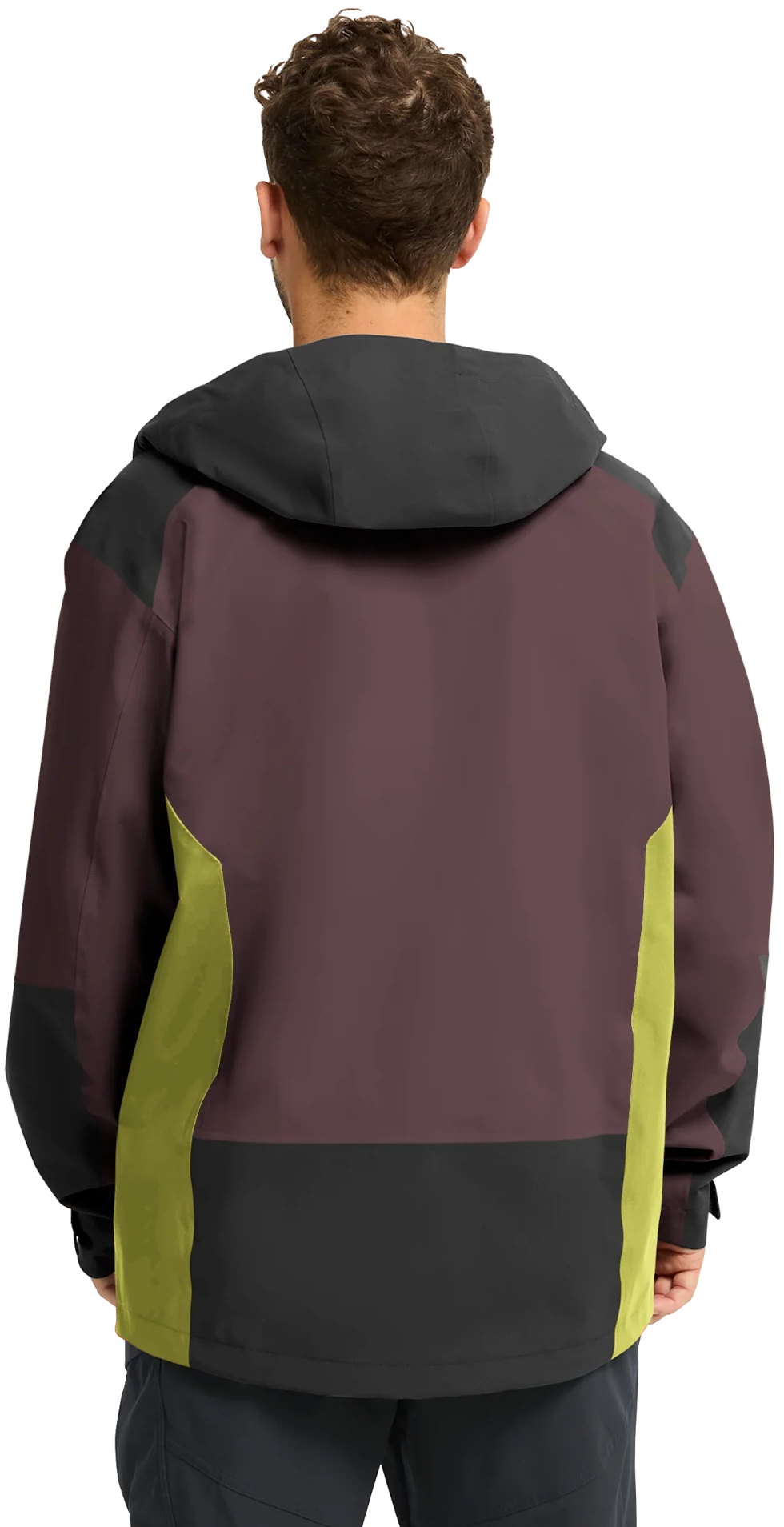 Вітровка чоловіча Jack Wolfskin Rockpaw 3L Jkt M A65875_I0159 XL фіолетова фото5