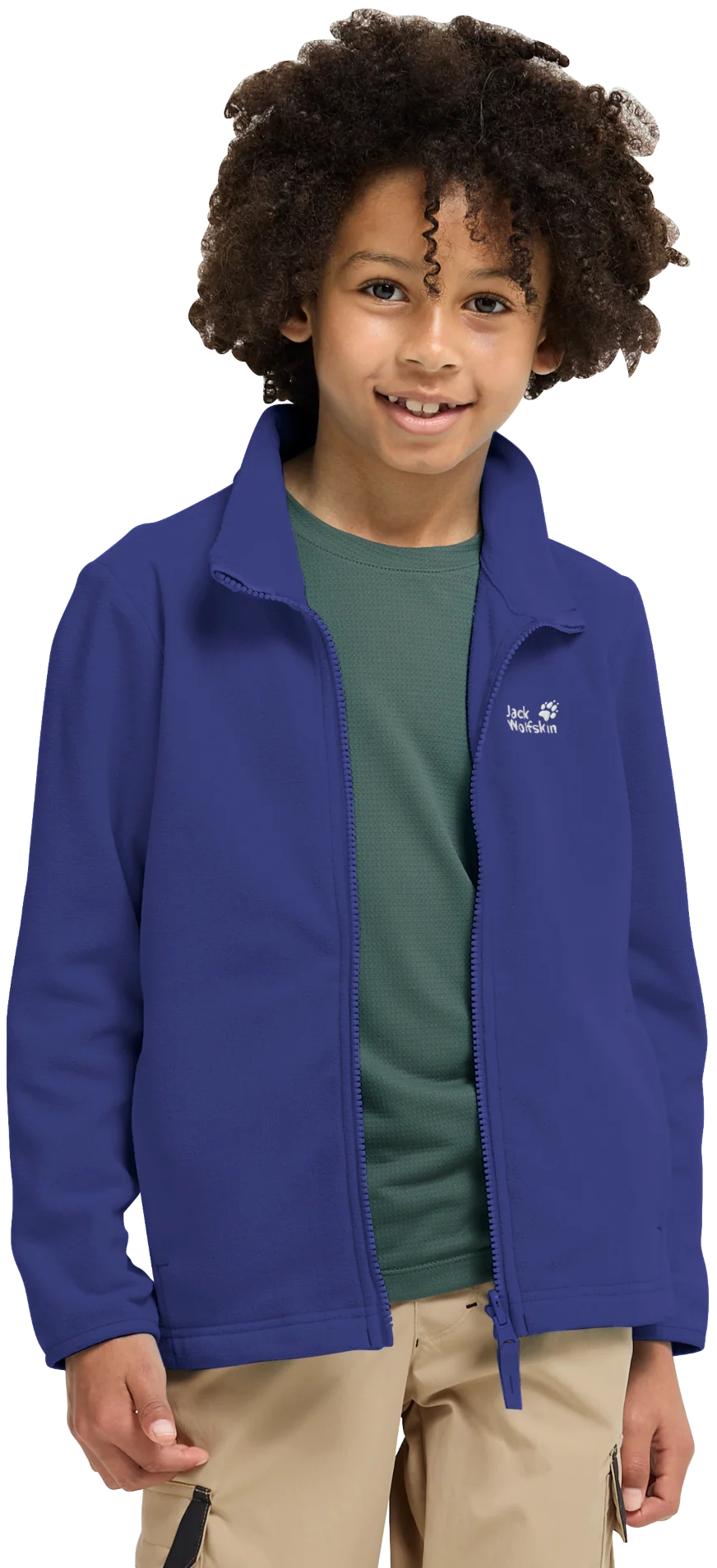 Фліс дитячий Jack Wolfskin Taunus 100 Fz K A65888_C0711 116 синій фото6